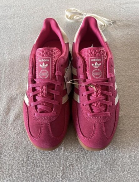 adidas gazelle pink off white pulma