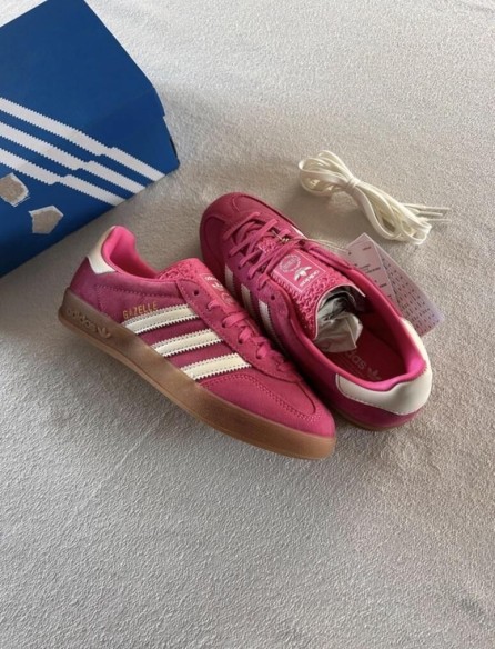 adidas gazelle pink off white pulma