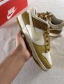 Nike dunk low retro bronzine coconut milk cream yellow