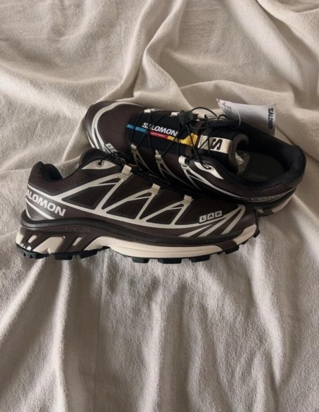 Salomon XT White cream black french coffee vanilla ice