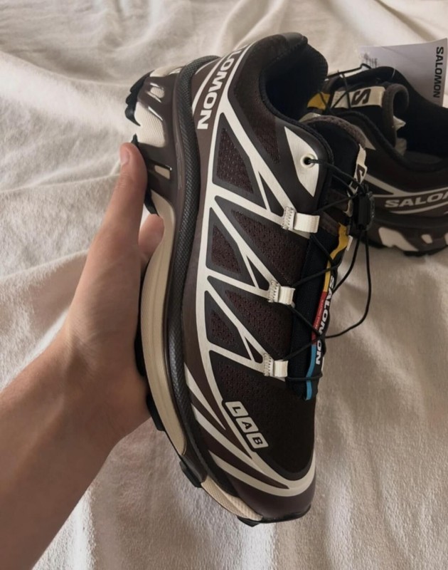 Salomon XT White cream black french coffee vanilla ice 2