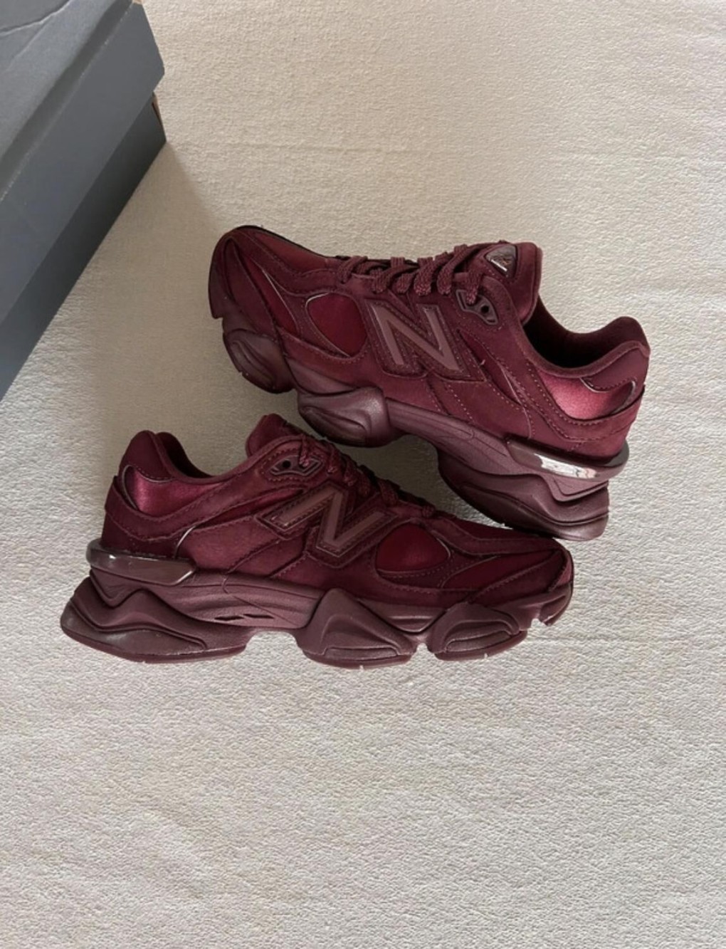 New balance red burgundy cherry maroon