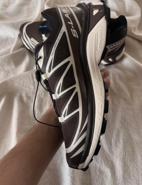 Salomon XT White cream black french coffee vanilla ice