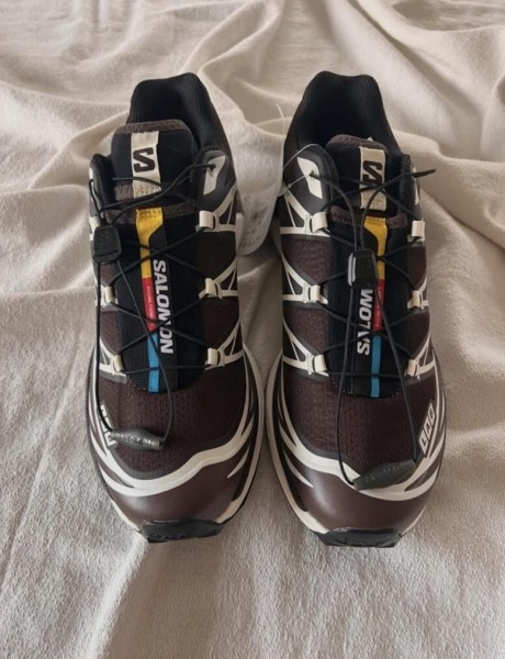 Salomon XT White cream black french coffee vanilla ice