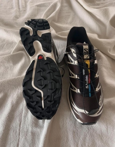 Salomon XT White cream black french coffee vanilla ice
