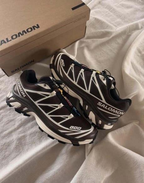 Salomon XT White cream black french coffee vanilla ice