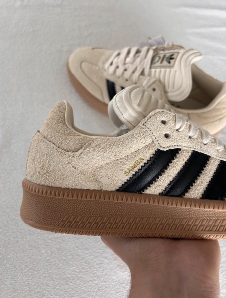 adidas samba xlg white core black cardboard cream