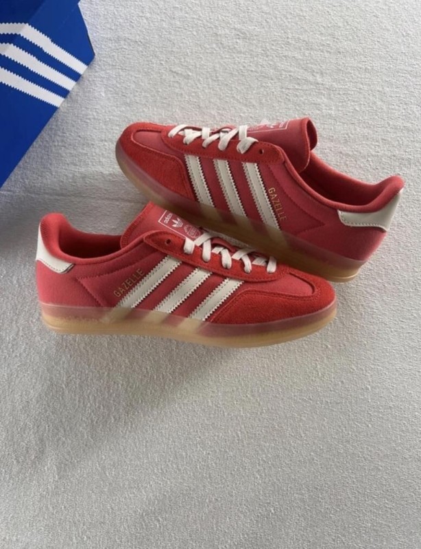 adidas gazelle creed red alumina white
