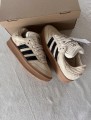 adidas samba xlg white core black cardboard cream