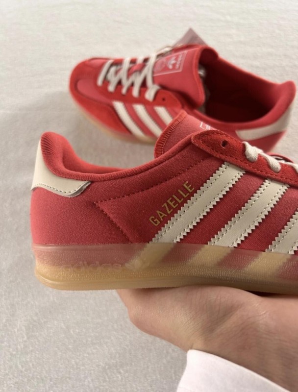 adidas gazelle creed red alumina white 2