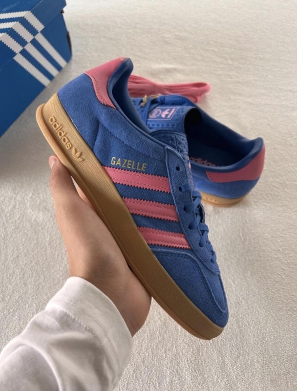 adidas gazelle blue bliss pink 2