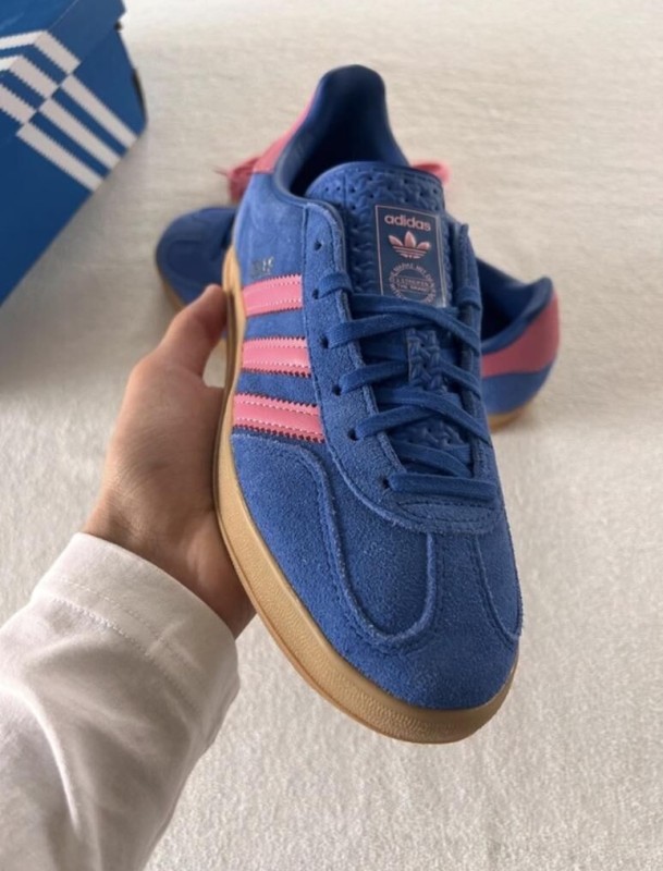 adidas gazelle blue bliss pink 2