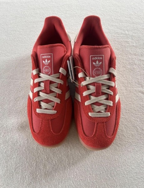 adidas gazelle creed red alumina white