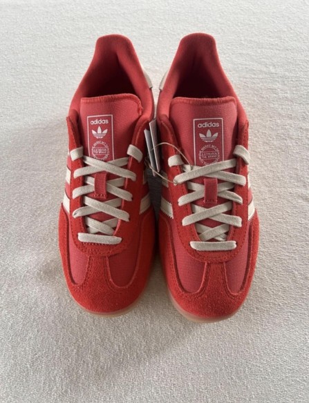 adidas gazelle creed red alumina white