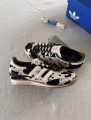 adidas Sl72 pink cow print cream white and black