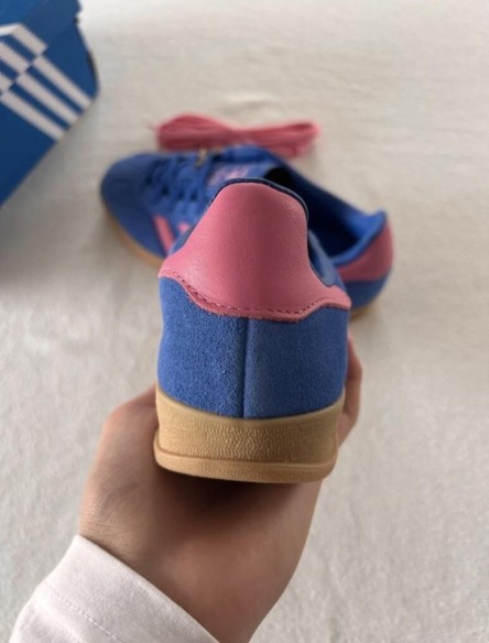adidas gazelle blue bliss pink