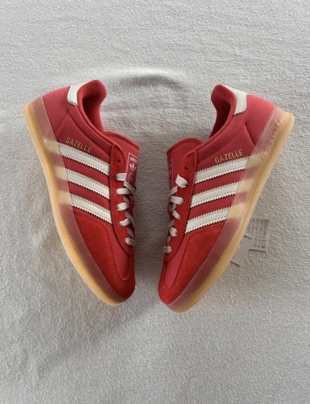 adidas gazelle creed red alumina white 2
