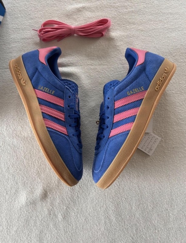 adidas gazelle blue bliss pink 2
