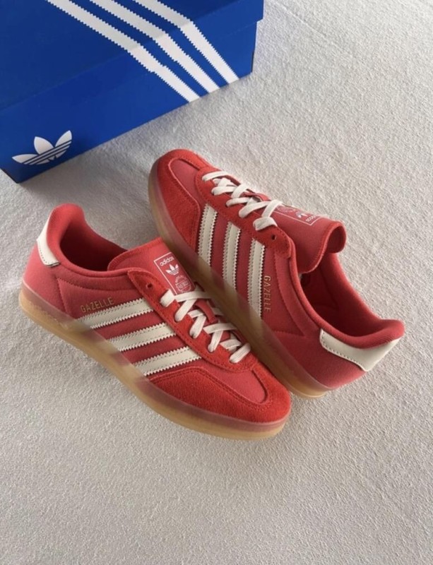adidas gazelle creed red alumina white 2