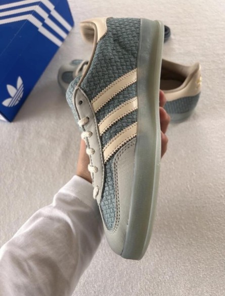 adidas gazelle supcol wonder white blue tint menthe fresh