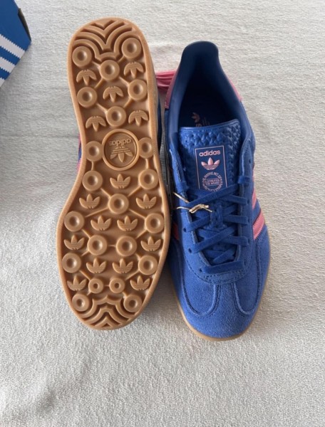 adidas gazelle blue bliss pink