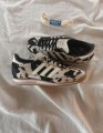 adidas Sl72 pink cow print cream white and black