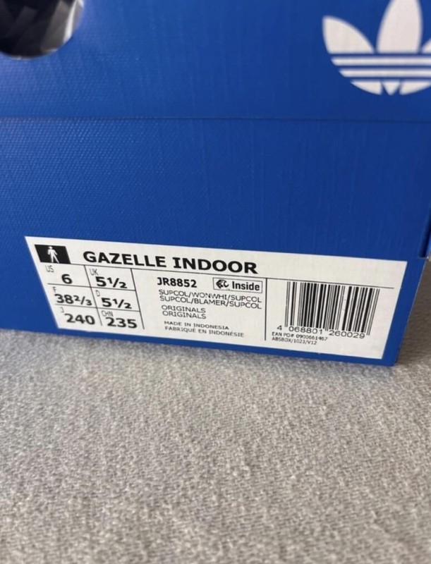 adidas gazelle supcol wonder white blue tint menthe fresh 2