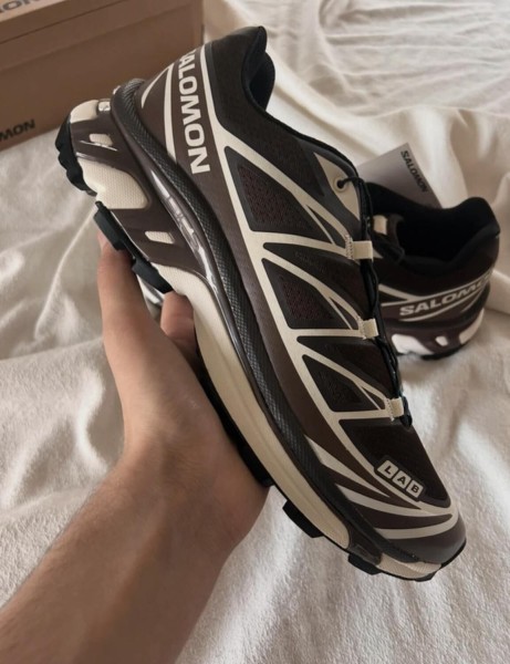 Salomon XT White cream black french coffee vanilla ice