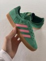 adidas gazelle bold green bliss pink