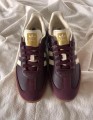 adidas samba maroon burgundy rouge bordeaux white