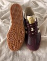 adidas samba maroon burgundy rouge bordeaux white