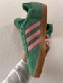adidas gazelle bold green bliss pink