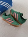 adidas gazelle bold green bliss pink