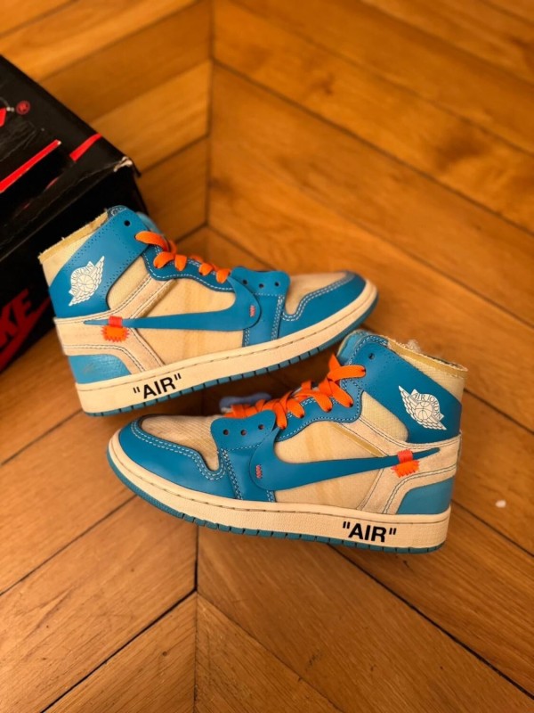 Air Jordan 1 High Off White UNC Blue Virgil Abloh