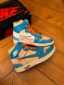Air Jordan 1 High Off White UNC Blue Virgil Abloh