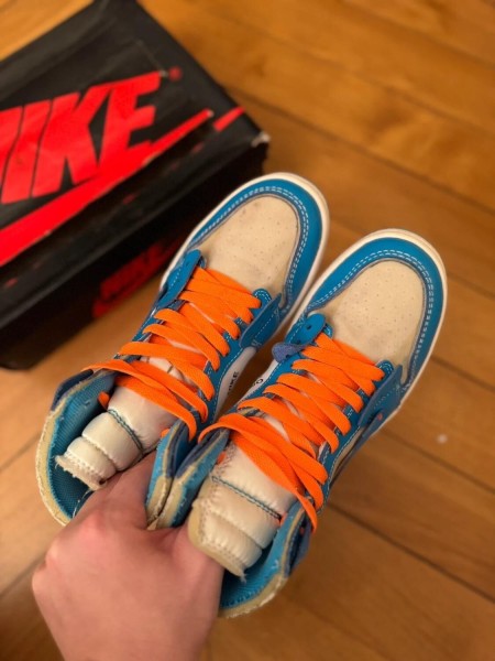 Air Jordan 1 High Off White UNC Blue Virgil Abloh