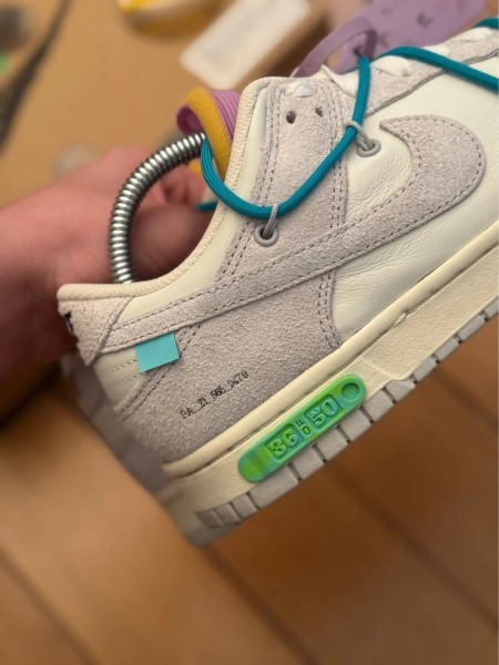 Nike Dunk Low Off White Lot 36