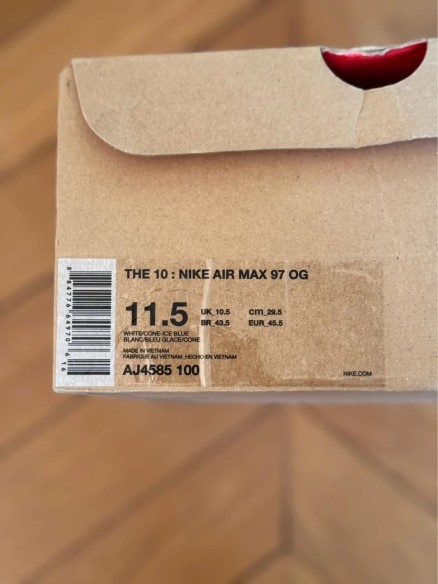 Air Max 97 Off White Virgil Abloh