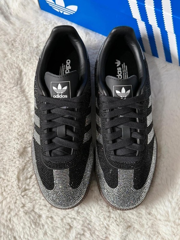 adidas samba og 'black silver rhinestones' 38 2