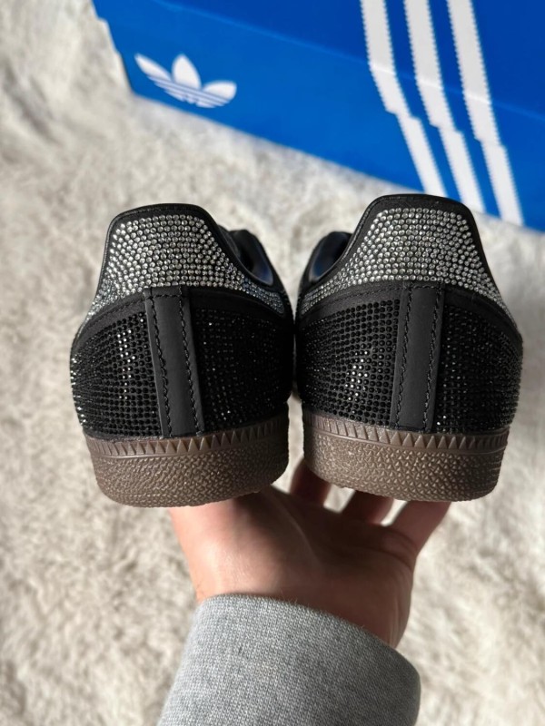 adidas samba og 'black silver rhinestones' 38 2