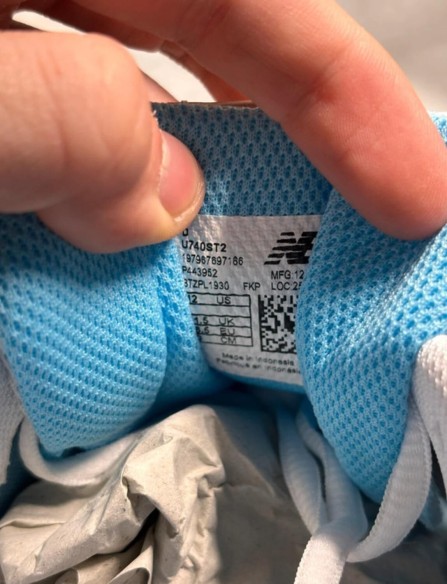 New Balance 740 blue agate taille 46,5
