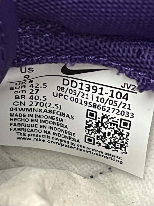 Nike Dunk Low Championship Court Purple 2