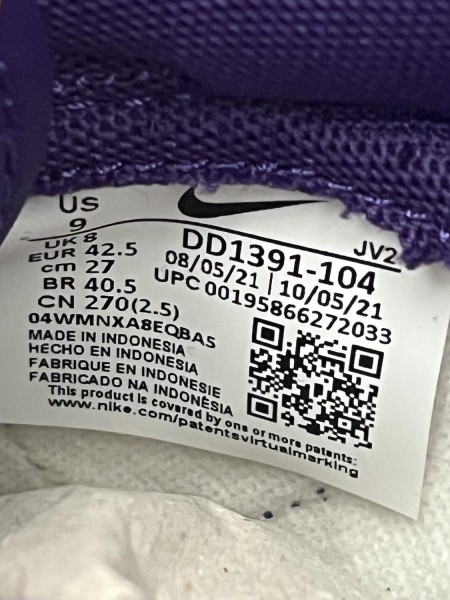 Nike Dunk Low Championship Court Purple