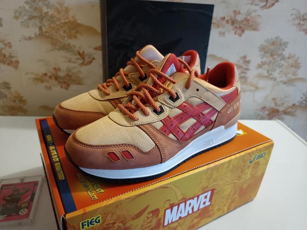 Asics Gel-Lyte III '07 Remastered Kith Marvel X-Men Gambit 40,5