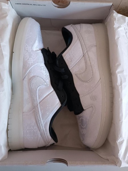 Nike Dunk Low CLOT Fragment White