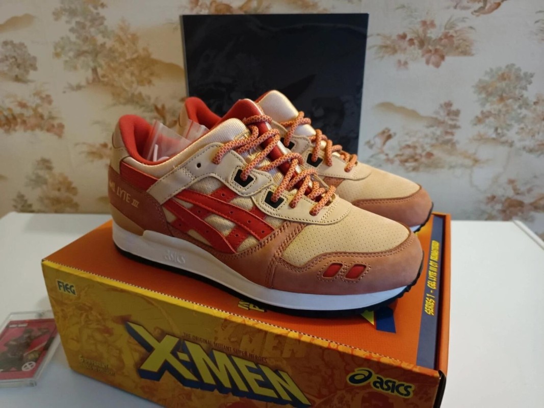 Asics Gel-Lyte III '07 Remastered Kith Marvel X-Men Gambit 40,5 2