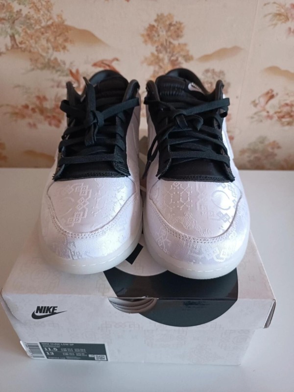 Nike Dunk Low CLOT Fragment White 2
