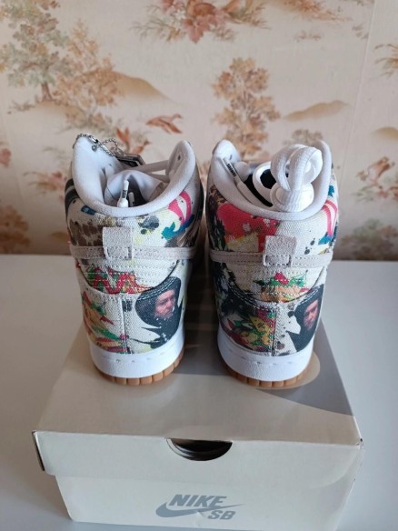 Nike SB Dunk High Supreme Rammelzee Sail 38,5