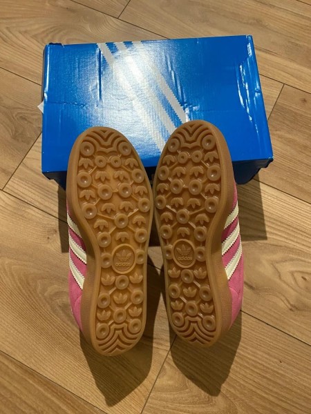adidas gazelle indoor pink white cloud / rose blanc