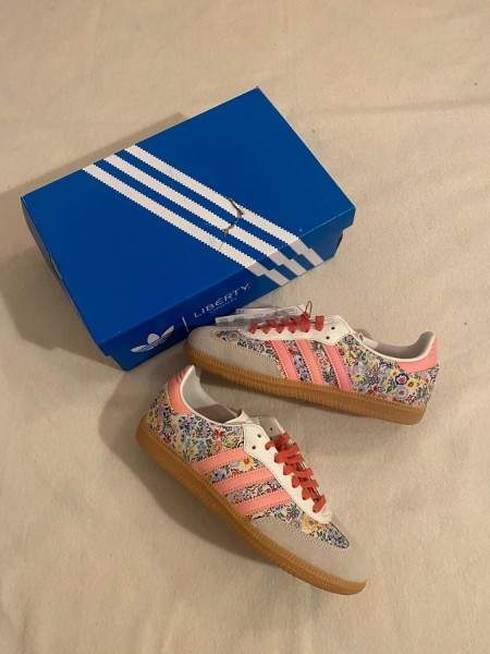 adidas samba liberty x london floral pink